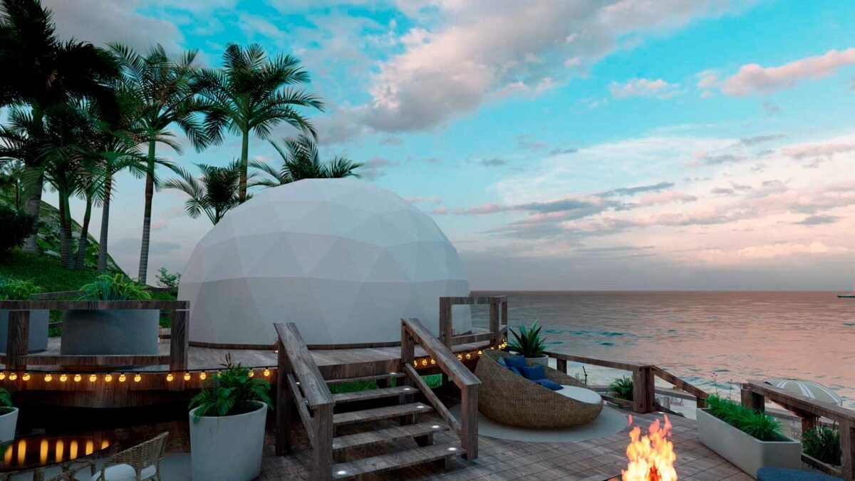 View of The dream of an affordable green vacation: Adventure Model